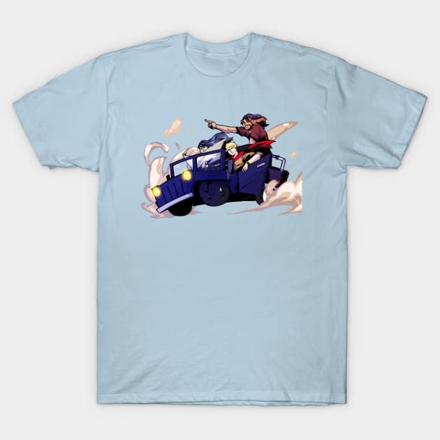 GodPunk RPG Road Trip T-Shirt by GodPunk